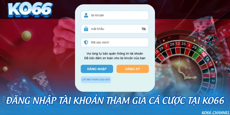 Đăng nhập KO66